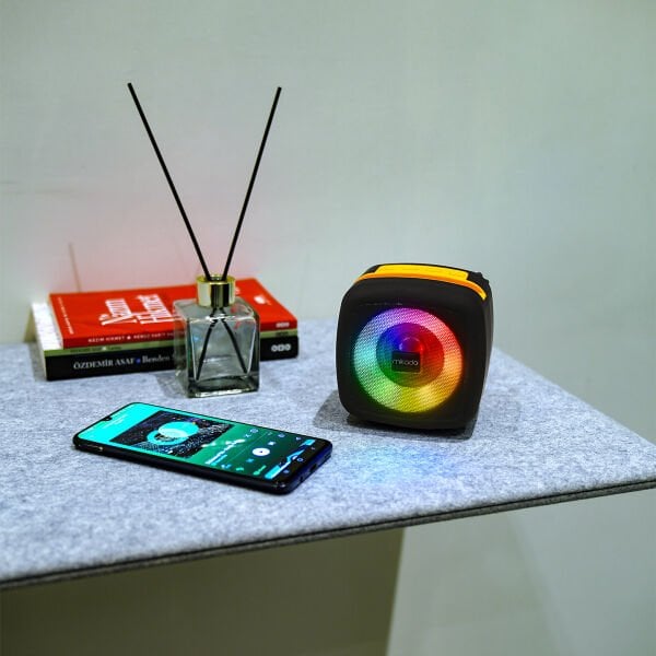Mikado MD-29BT Anka 1200mAh 5W Siyah USB/BT/TF/TWS/AUX Taşınabilir Speaker