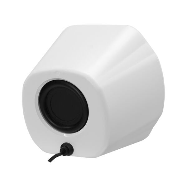 Mikado MD-180 2.0 3W*2 Beyaz RGB Aydınlatmalı USB + 3.5mm USB 5V Speaker Hoparlör