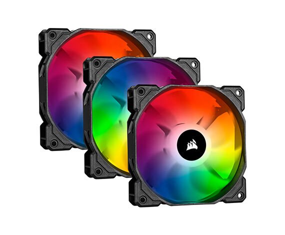 CORSAIR FAN - CO-9050094-WW SP120 RGB PRO FAN 3'lü PAKET