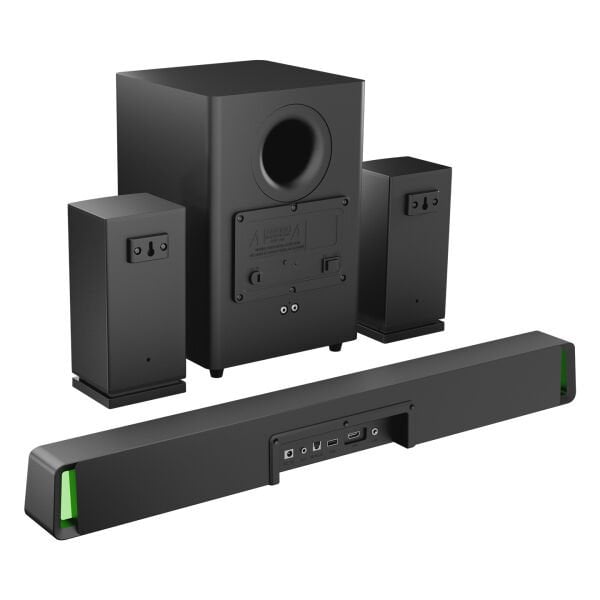 Mikado MD-SBT35 SonicBar Siyah 160W RMS BT+AUX+USB+HDMI/OPTICAL Ev Sinema Soundbar Speaker