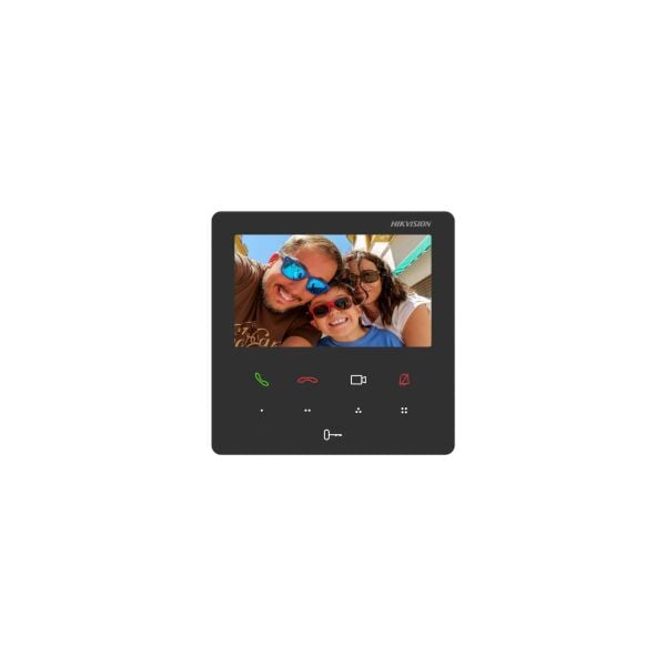 HIKVISION DS-KH6110-WE1 KABLOSUZ SİYAH IP GÖRÜNTÜLÜ DİAFON EKRAN