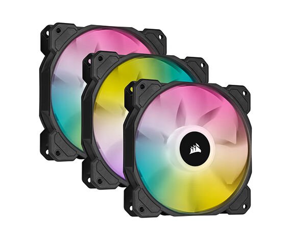 CORSAIR FAN - CO-9050109-WW SP120 RGB ELITE 3P B