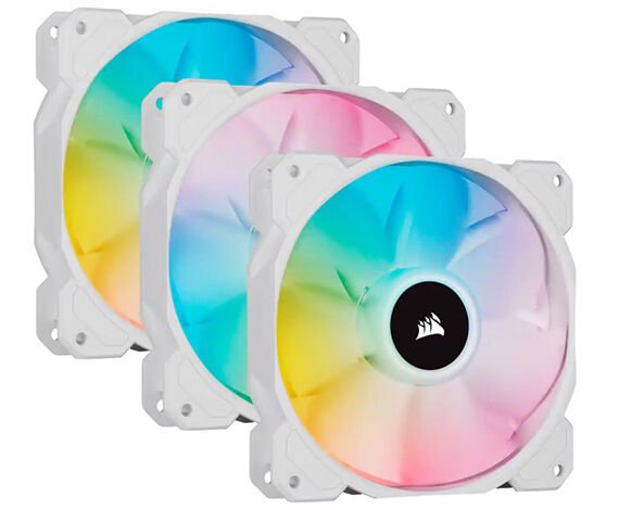 CORSAIR FAN - CO-9050137-WW SP120 RGB ELITE 3'LÜ PAKET BEYAZ