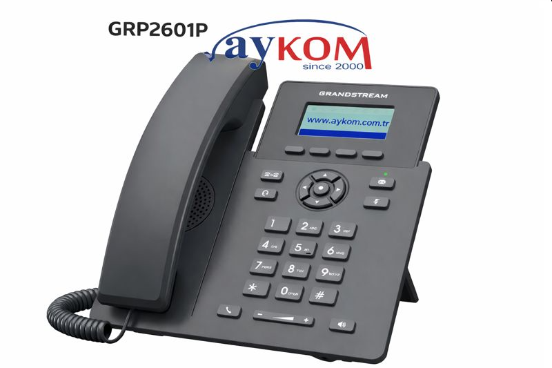 Grandstream GRP2601P IP Telefon Poe Destekli