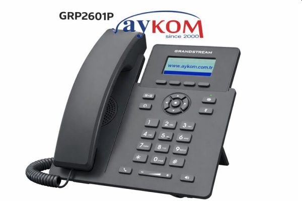 Grandstream GRP2601P IP Telefon Poe Destekli
