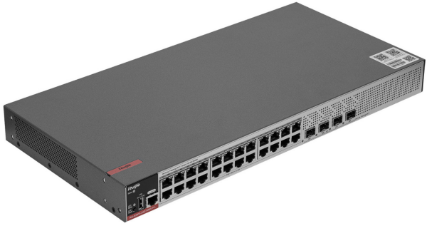RUIJIE RG-S2915-24GT4MS-P-L 24 PORT 10/100/1000 24 PORT POE 4 X SFP 370 WATT YONETILEBILIR RACK MOUNT SWITCH