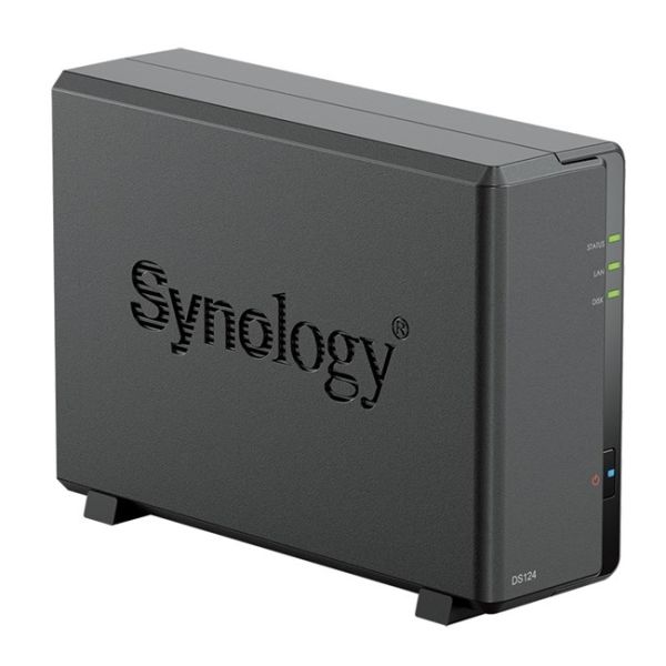 SYNOLOGY DS124 1 BAY 1xGLAN NAS DEPOLAMA ÜNİTESİ