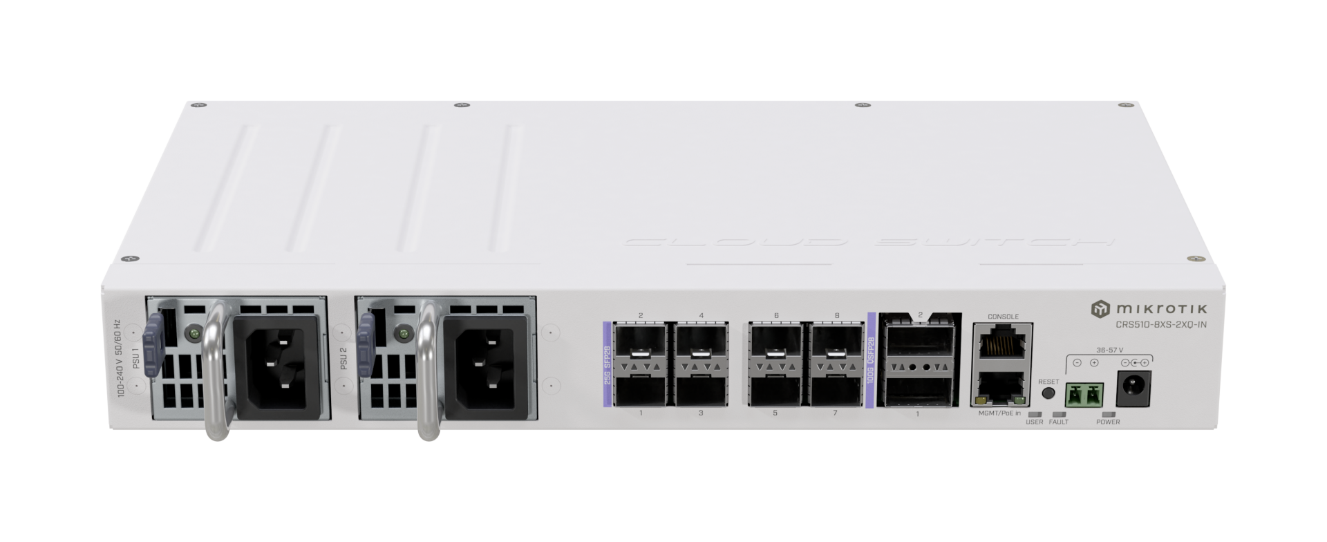 Mikrotik CRS510-8XS-2XQ 100 Gigabit Switch