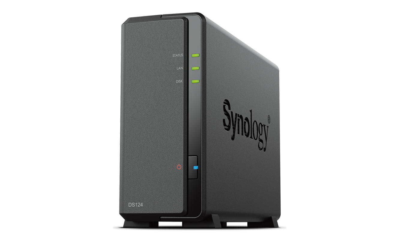SYNOLOGY DS124 1 BAY 1xGLAN NAS DEPOLAMA ÜNİTESİ