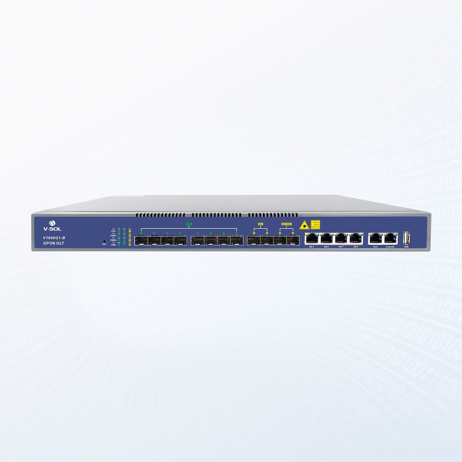 VSOL GPON-OLT-V1600G1-B - 8 PORT - OLT, FTTX, SFP+
