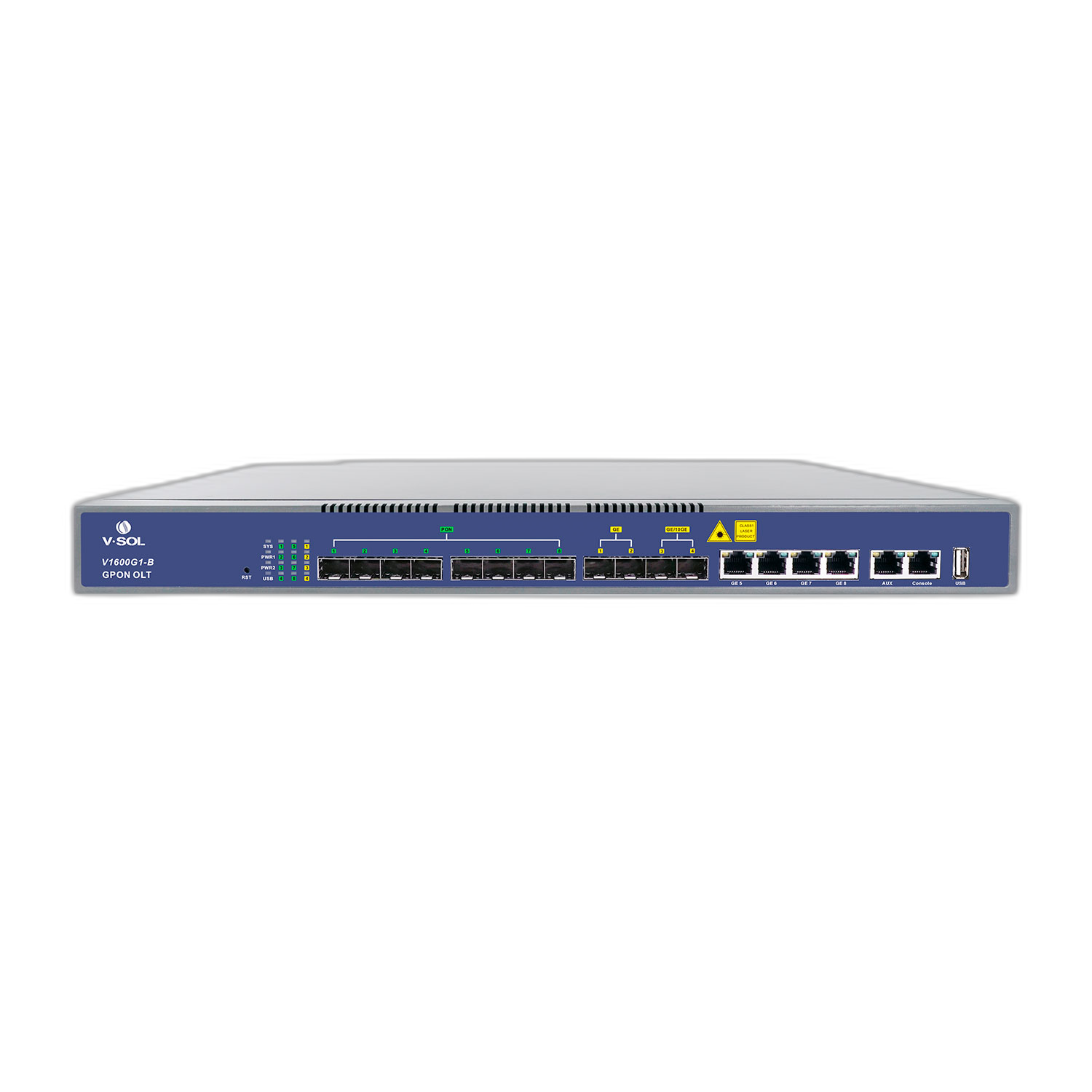 VSOL GPON-OLT-V1600G1-B - 8 PORT - OLT, FTTX, SFP+