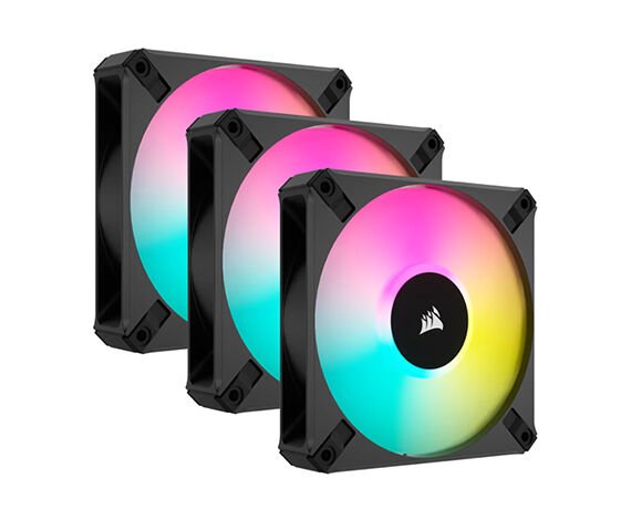 CORSAIR FAN - CO-9050154-WW AF120 RGB ELITE FAN 12cm 3'LÜ PAKET