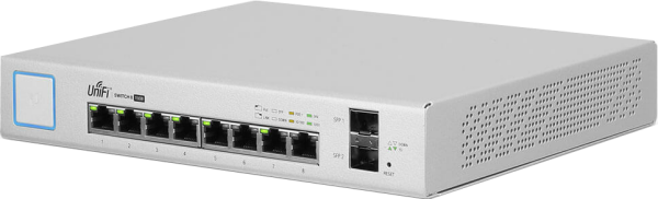Unifi PoE+ Switch  8 Port ,SFP , 150W