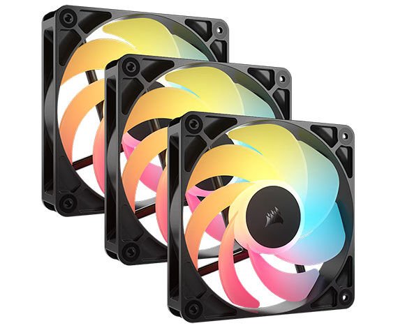 CORSAIR FAN-CO-9050196-WW RS120-R RGB 120mm 3PCK B