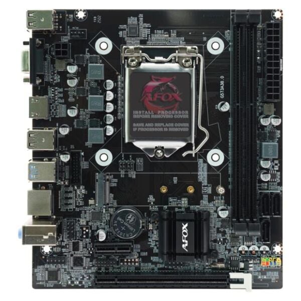 AFOX IH81D3-MA2-V2 H81 2xDDR3 VGA+HDMI 1X M.2 NVMe Gen3 1150 PIN ANAKART