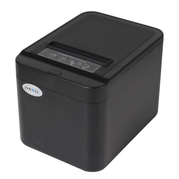 ZYWELL ZY-Q822 THERMAL / OTOMATİK KESİCİLİ USB+ETHERNET SLİP YAZICI 200MM/s / 80MM SİYAH