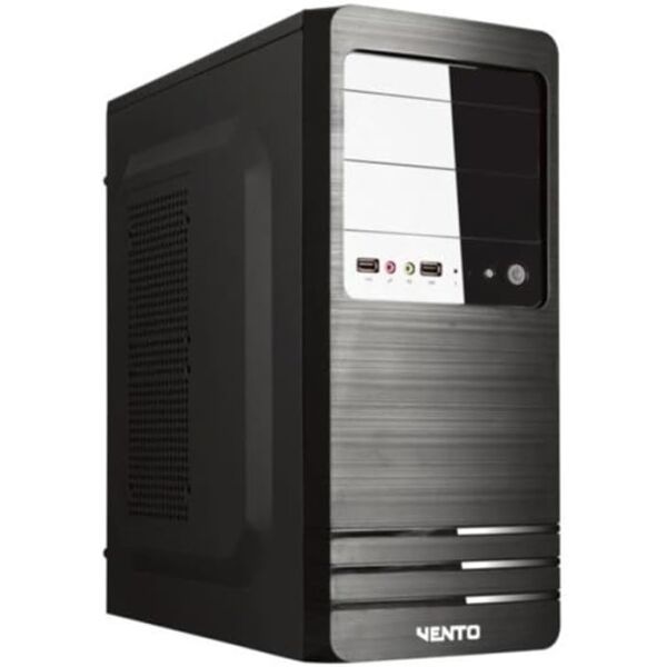 VENTO VS114F 400W 1x8CM/2x12CM FAN ATX 1xUSB2.0/1xUSB3.0 SİYAH KASA