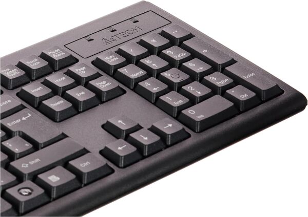 A4 TECH KM-72620D TÜRKÇE USB MULTİMEDYA SİYAH Q KLAVYE+MOUSE