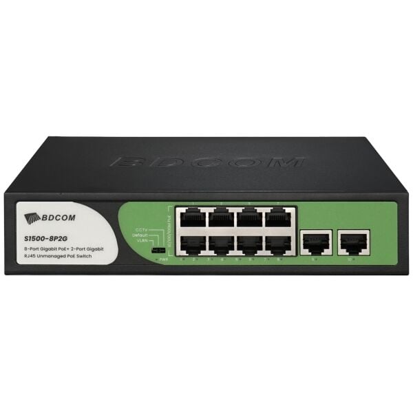 Bdcom S1500-8P2G 8 Port PoE 90W Switch