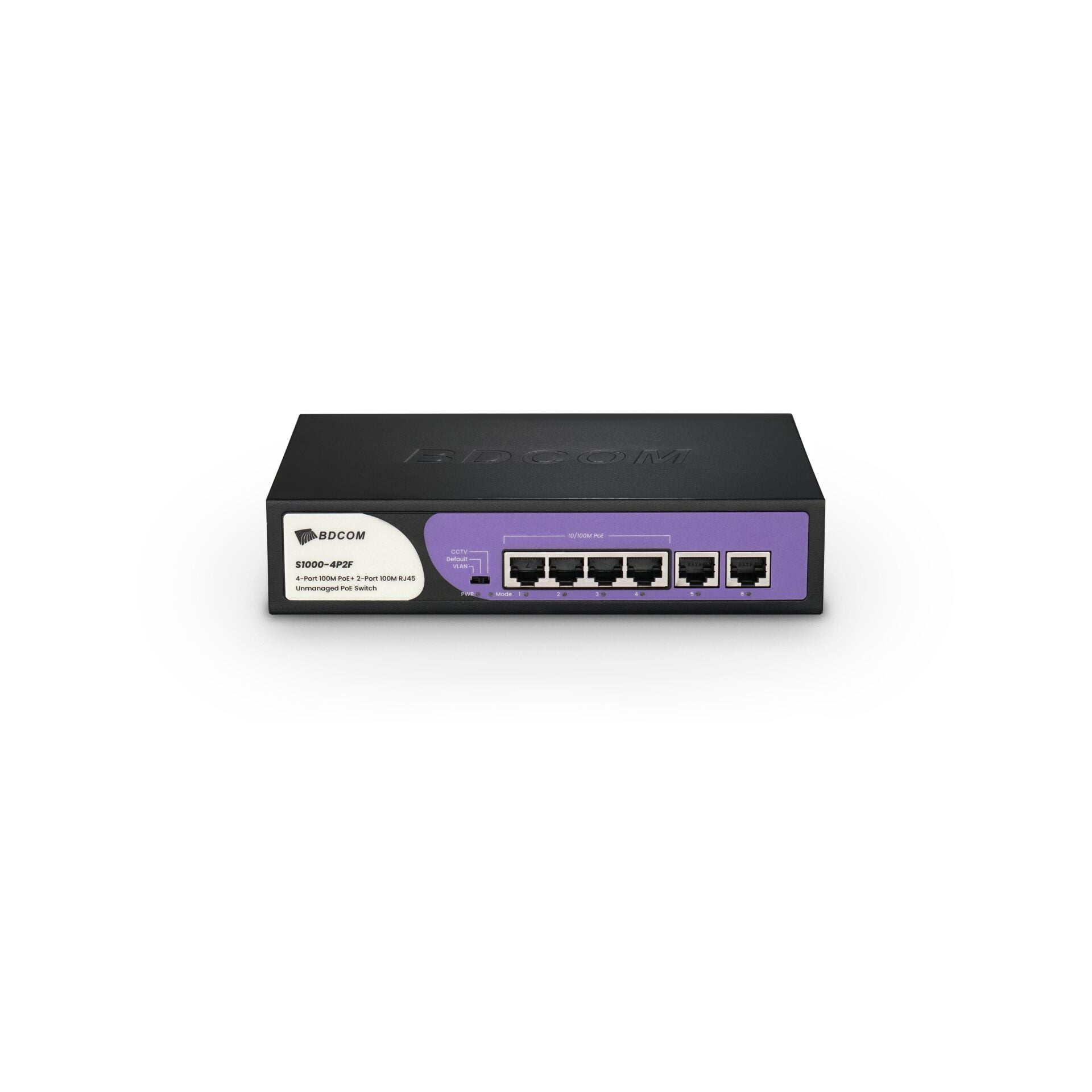 Bdcom S1000-4P2F 4 Port PoE 60W Switch