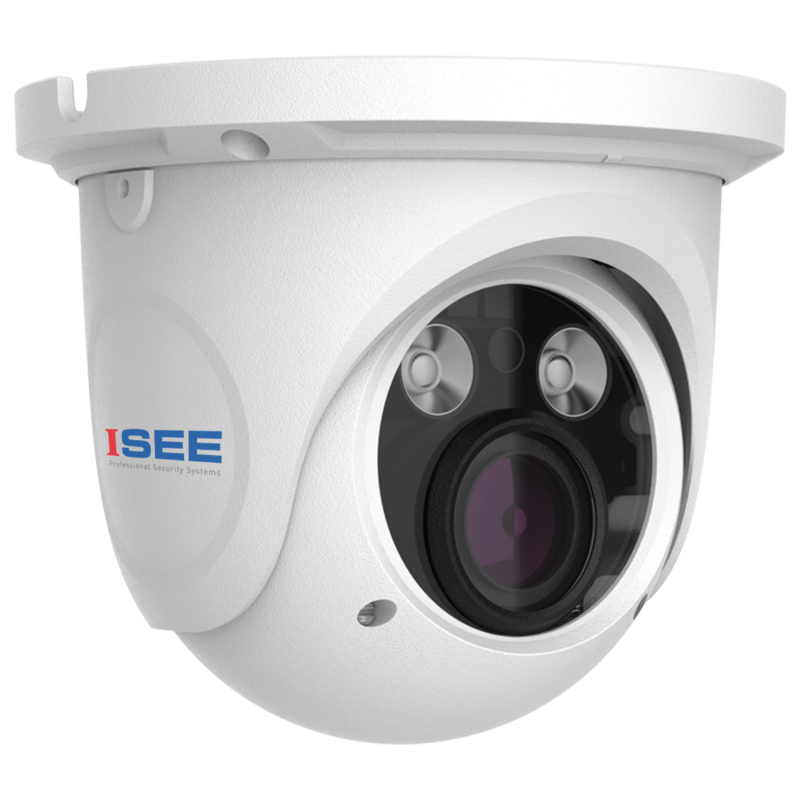 ISEE KAMERA IP ISN-9525S1 2MP H.264 2.8-12MM 30M GECE GÖRÜŞ METAL DOME VARIFOCAL