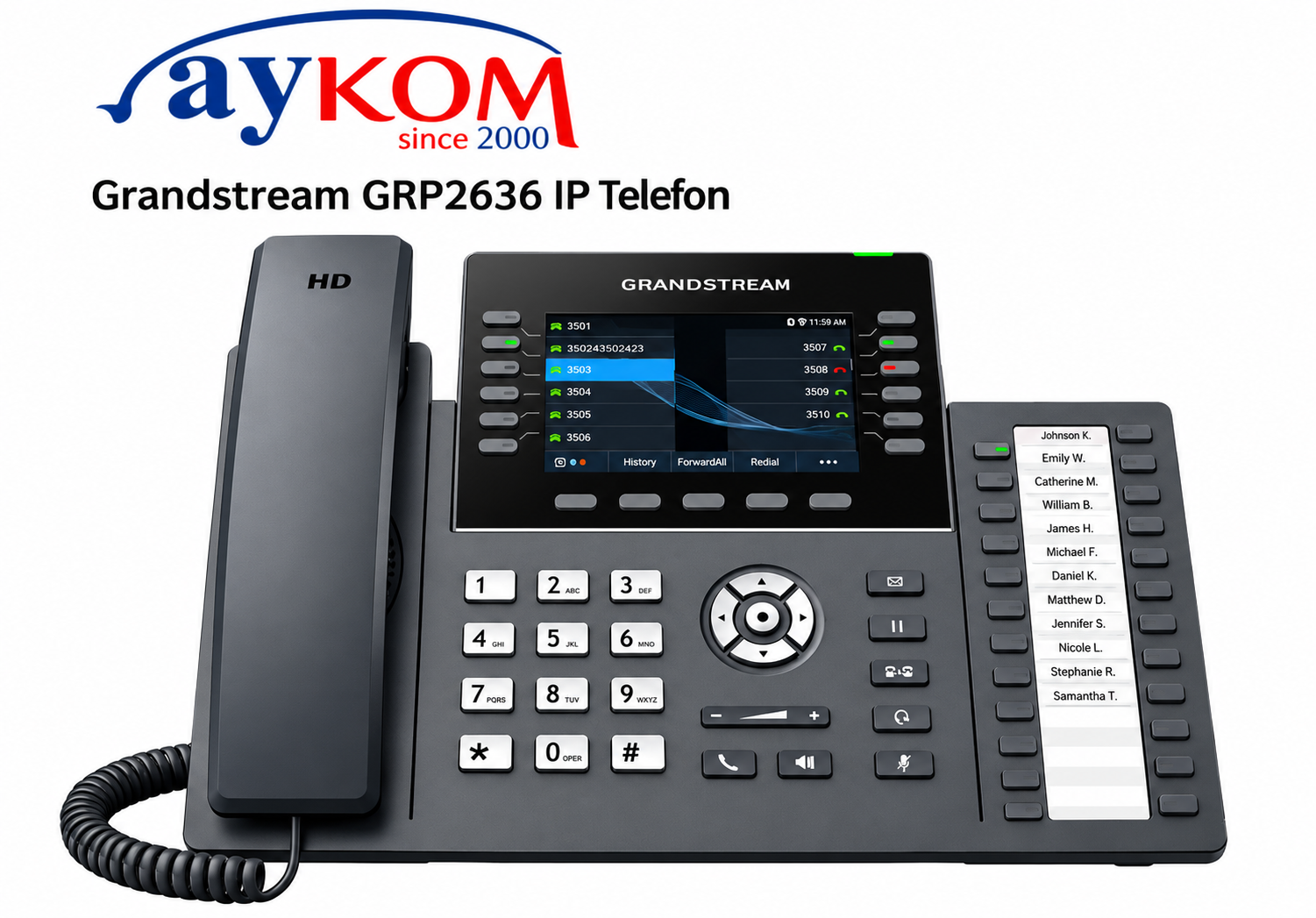 GrandStream GRP2636 IP Telefon