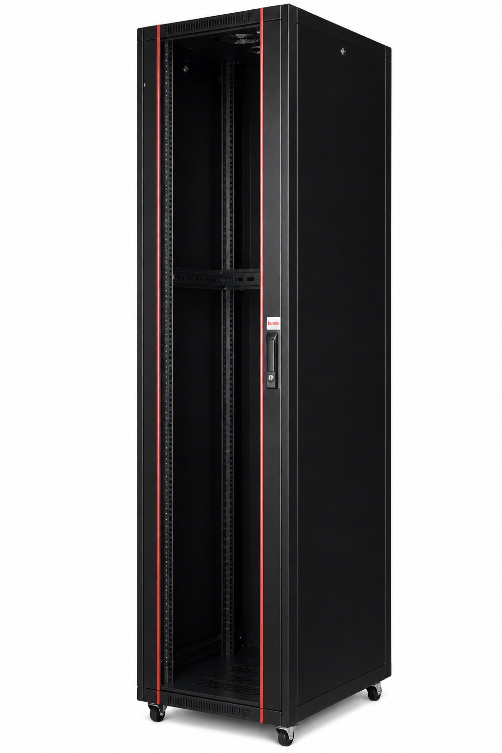 Lande Proline 400 Serisi LN-HL42U6060-BL-B 42U 600x600 Dikili Tip Kabinet