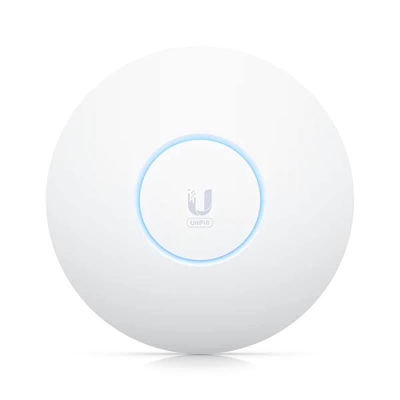 UBNT U6-ENTERPRISE WIFI6E 2.4/5GHZ WIFI 4X4 MU-MIMO POE ADAPTORSUZ ACCESS POINT