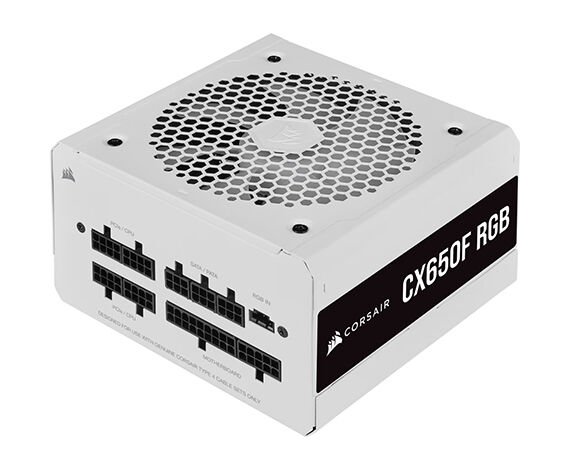 CORSAIR PSU - CP-9020226-EU CX650F RGB White 650W