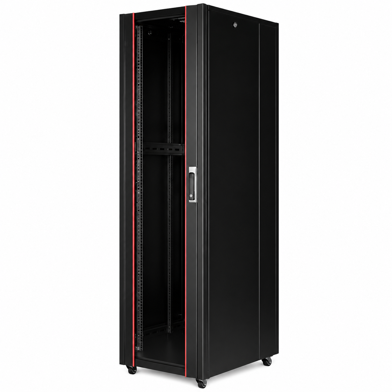 Lande Proline 400 Serisi LN-HL42U6080-BL-B 42U 600x800 Dikili Tip Kabinet