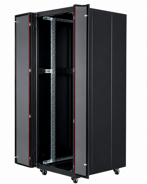 Lande Proline 400 Serisi LN-HL26U8080-BL-B 26U 800x800 Dikili Tip Kabinet