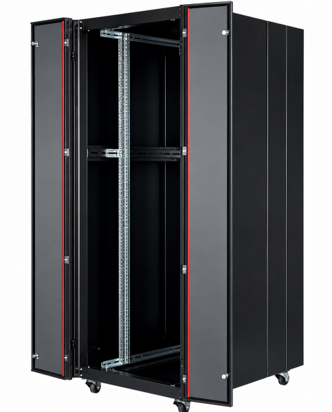Lande Proline 400 Serisi LN-HL36U8080-BL-B 36U 800x800 Dikili Tip Kabinet