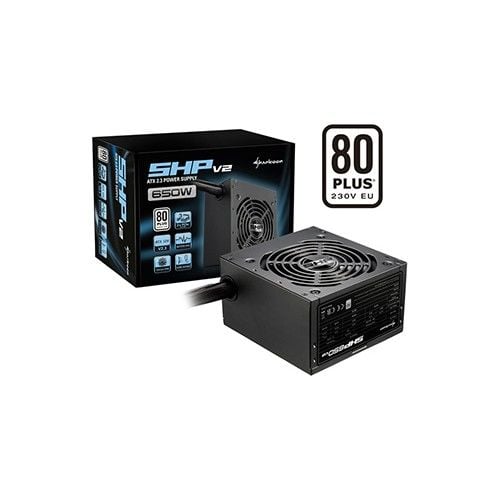 SHARKOON SHP650 V2 650W 80+ 12CM POWER SUPPLY