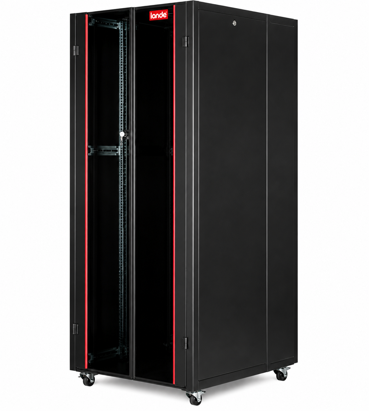 Lande Proline 400 Serisi LN-HL47U8080-BL-B 47U 800x800 Dikili Tip Kabinet