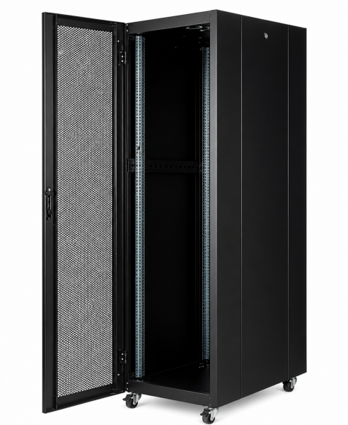 Lande Proline 400P LN-HL26U6010-BL-C 26U 600x1000 Perfore Kapaklı Server Kabinet