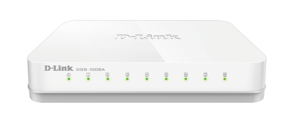D-Link DGS-1008A 8 Port Gigabit Switch
