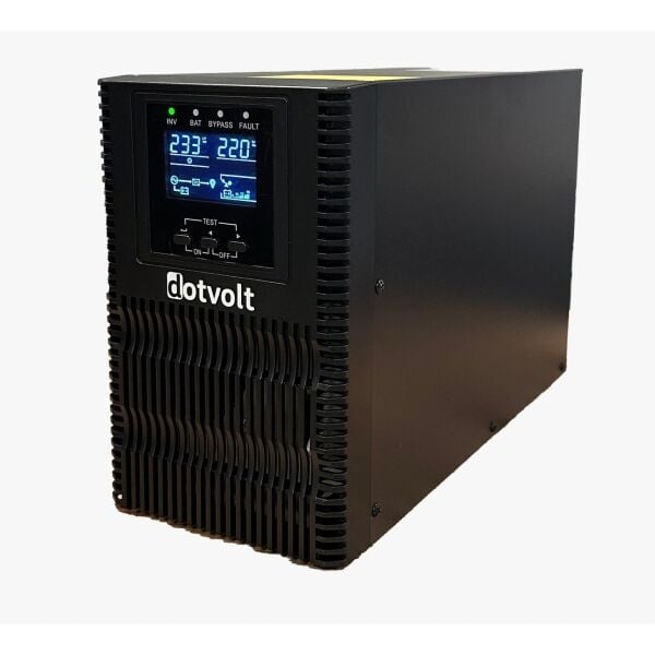 DOTVOLT MN PLUS 1KVA 2x12V/7AH 1F/1F ONLİNE UPS