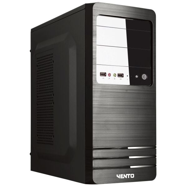 VENTO VS114F 300W 1x8CM/2x12CM FAN ATX 1xUSB2.0/1xUSB3.0 SİYAH KASA