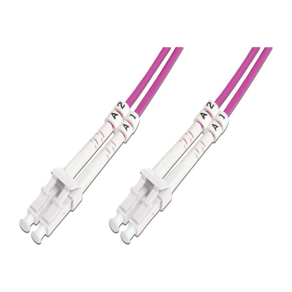 LC - LC FIBER PATCH KABLO MM OM4 2 MT  Multimode, Duplex, 50/125, OM4, LSZH