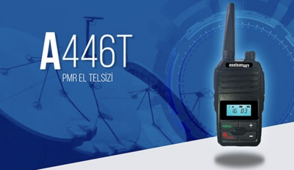 Aselsan A446T El Telsizi (PMR) Pil Ve Şarj Dahil (Tekli)