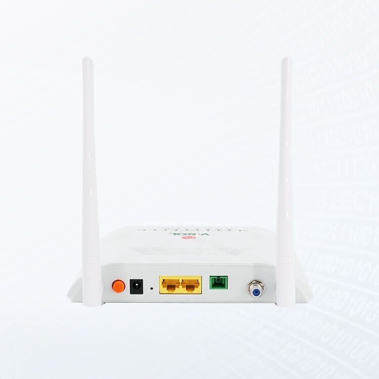 V-SOL Wi-Fi 4 ONU 2.4GHz 802.11b/g/n XPON Dual Mode  2×5dBi