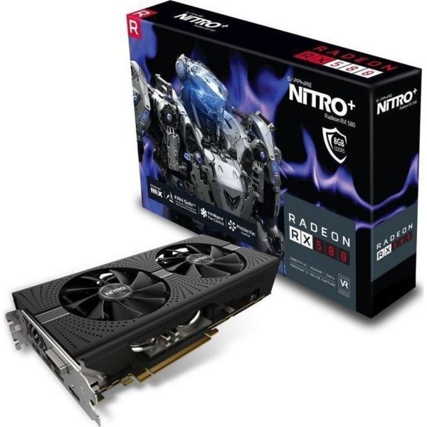 SAPPHIRE Radeon RX 580 4G D5 Nitro+ OC 4GB 256Bit GDDR5 MINING BTC