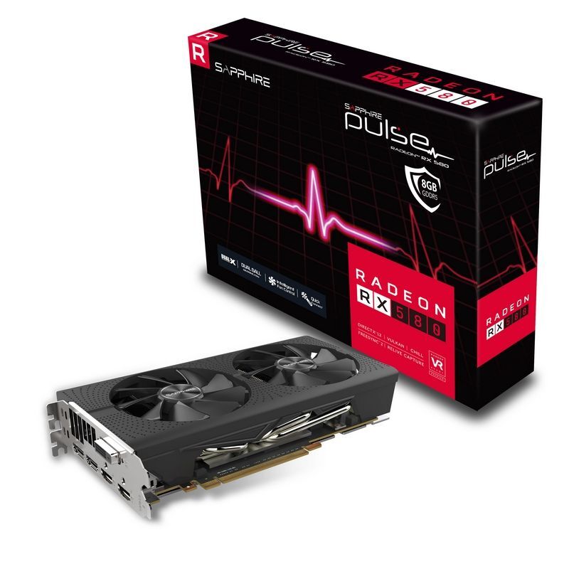 SAPPHIRE RADEON RX 580 PULSE 8GB DDR5 256BIT