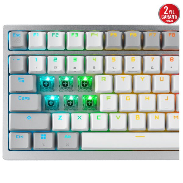 ASUS M701 ROG AZOTH/NXSW/TR/WHT OLED DISPLAY GASKET-MOUNT 3 KATMANLI İZOLASYON MEKANIK GAMING KLAVYE