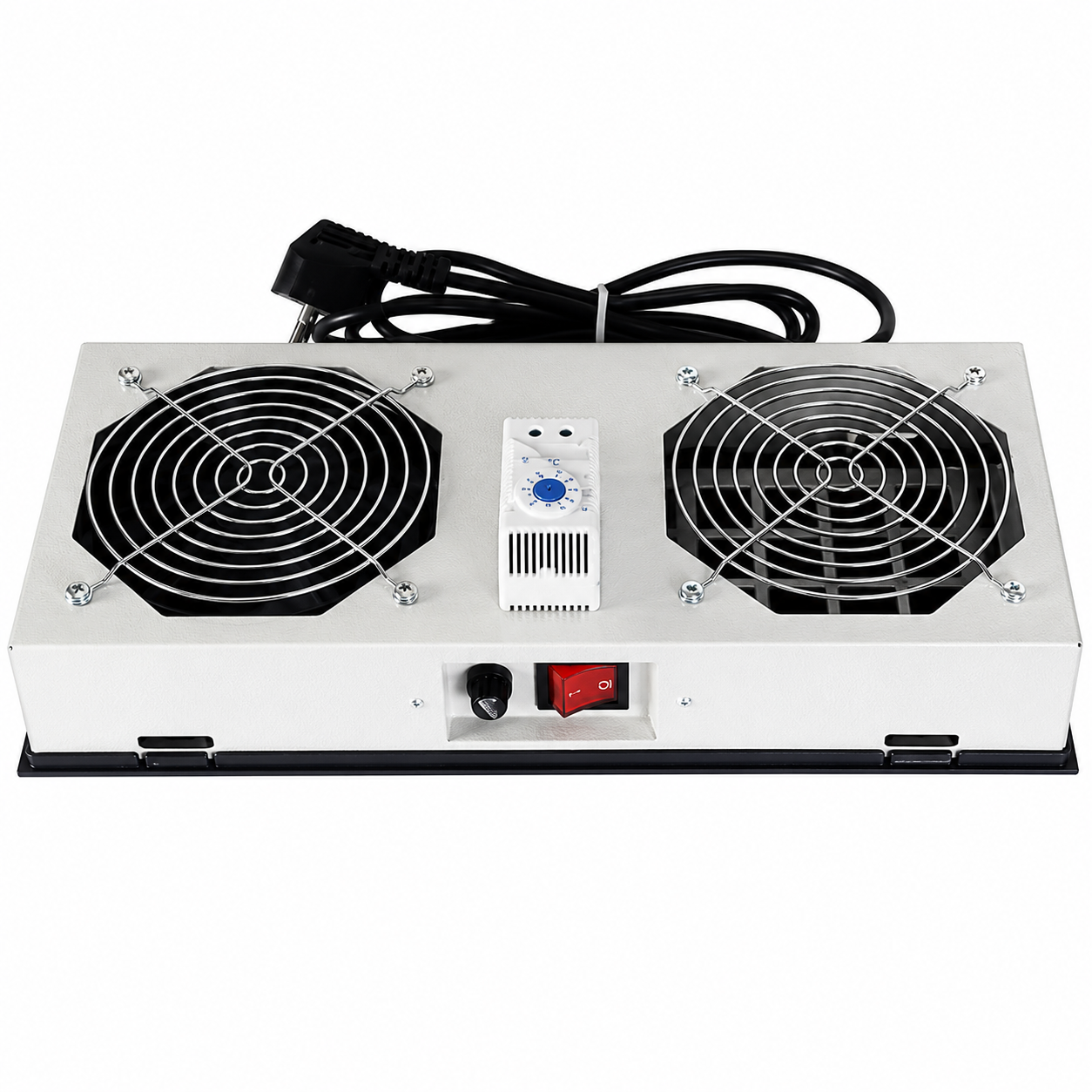 Lande 1'Li Fan Modülü Termostat Switchli Duvar Tipi İçin LN-FAN-THM-1FWM-CC