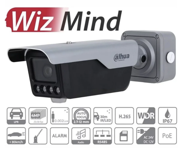 DAHUA ITC413-PW4D-IZ1 PLAKA OKUMA KAMERASI