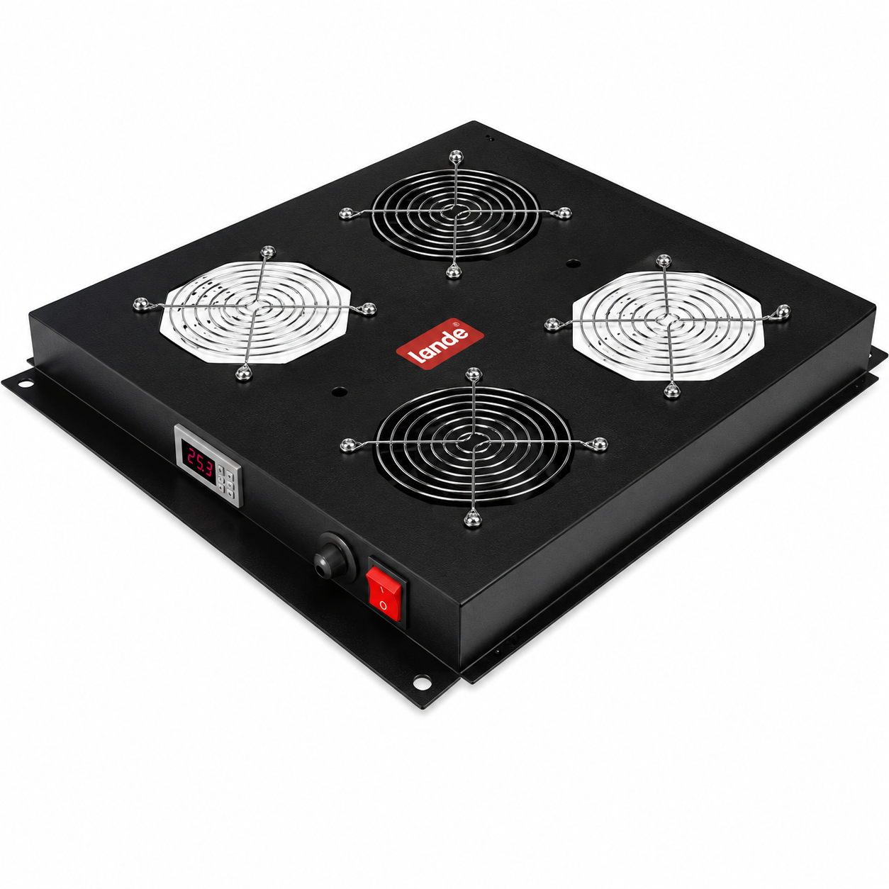 Lande 2'Li Fan Modülü Dijital Termostat Switchli Dikili Tip İçin LN-FAN-THD-2FFS-CC