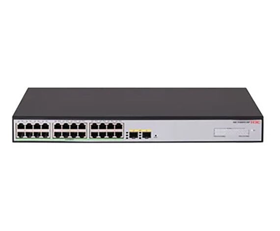 H3C Aolynk S1600V2-26P L2 Ethernet Switch with 24*10/100/1000BASE-T Ports and 2*100M/1G SFP Ports, (AC)