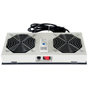 Lande 2'Li Fan Modülü Termostat Switchli Duvar Tipi İçin LN-FAN-THM-2FWM-LG