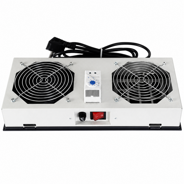 Lande 2'Li Fan Modülü Termostat Switchli Duvar Tipi İçin LN-FAN-THM-2FWM-LG